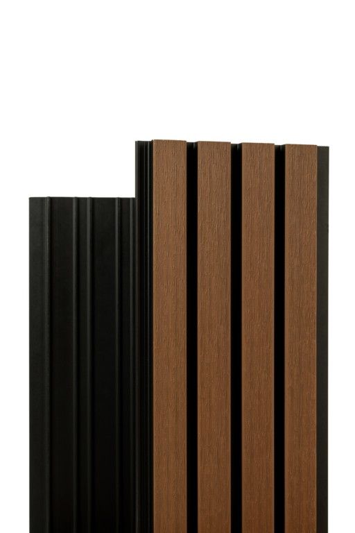 Реечная фасадная панель Ecodecking Скай Коэкструзия Тик купить в Нижнем Новгороде