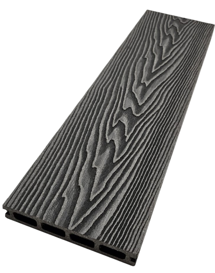 Террасная доска ДПК NanoWood 3D Double Антрацит купить в Нижнем Новгороде