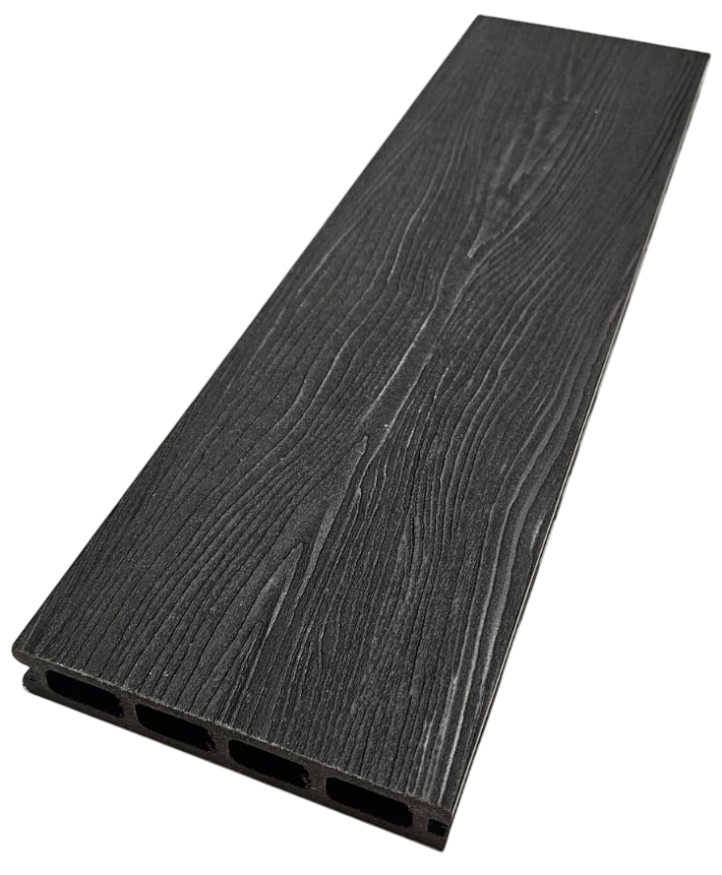 Террасная доска ДПК NanoWood 3D Double Антрацит купить в Нижнем Новгороде
