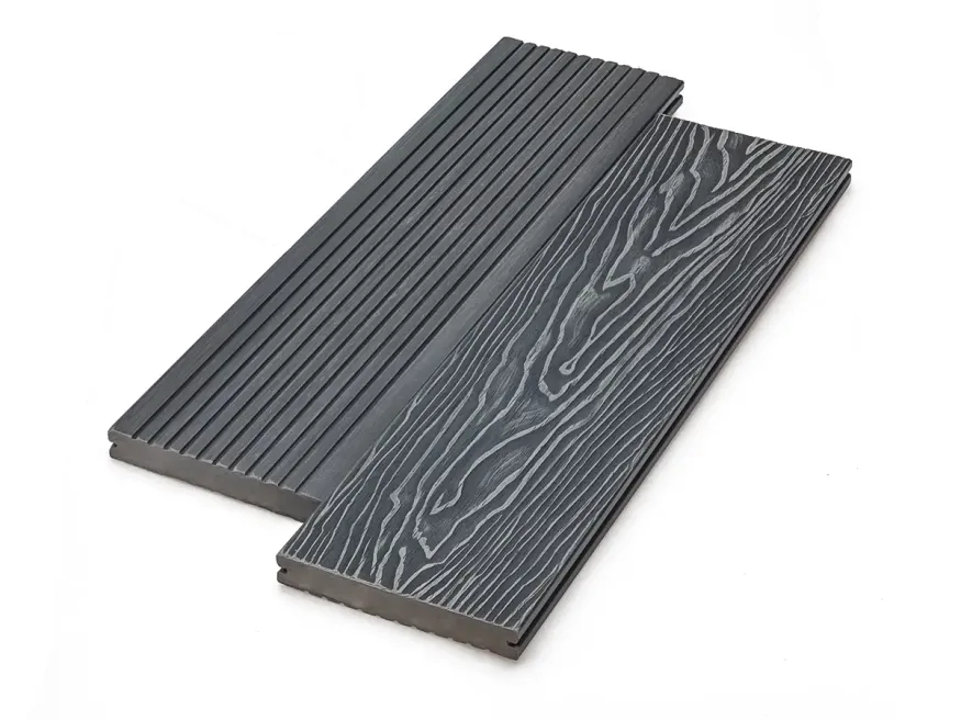 Террасная доска Deckart, Monolit 3D, Графит купить в Нижнем Новгороде