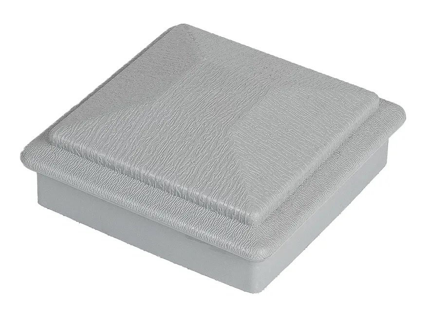 Крышка верхняя фигурная ПВХ для столба 100х100 Deckart Серый купить в Нижнем Новгороде