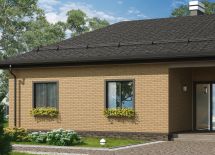 Фасадные термопанели Аляска серия Элевация 04. Sand rustik