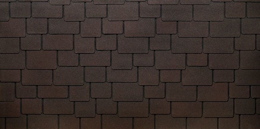 Гибкая черепица Docke Lux, Саппоро, Зрелый каштан купить в Нижнем Новгороде