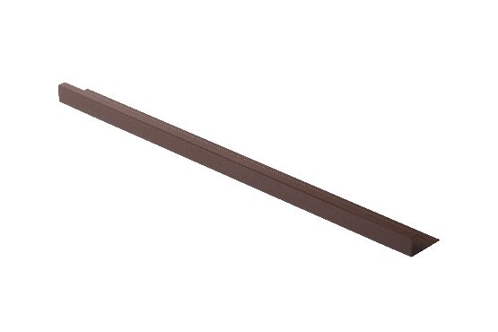 Финишный алюминиевый профиль, коричневый. купить в Нижнем Новгороде