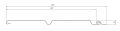Виниловый сайдинг Grand Line Double-брус Голубой купить в Нижнем Новгороде