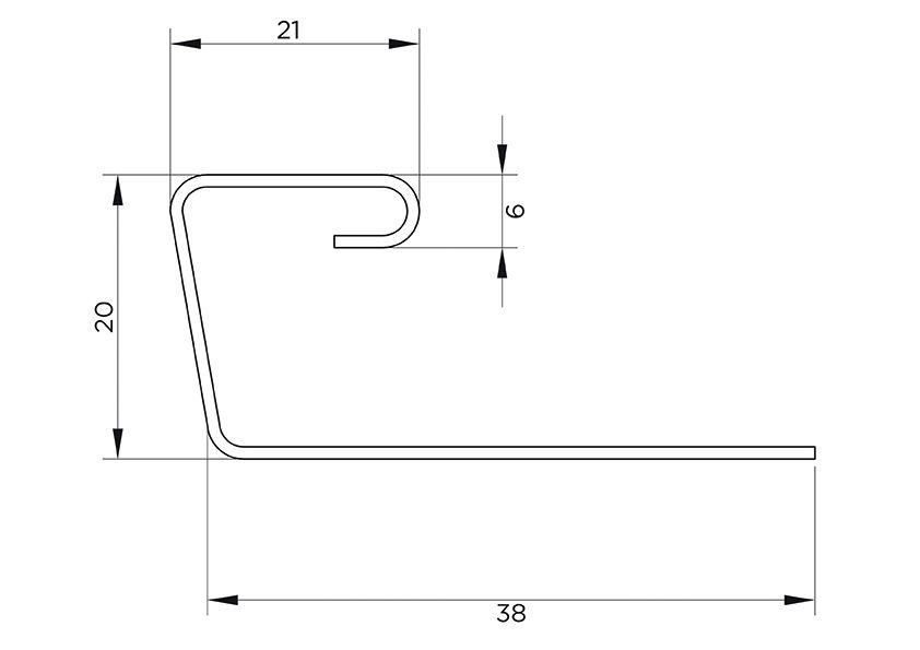 J-профиль FineBer, BrickHouse, Цвет: Коричневый купить в Нижнем Новгороде