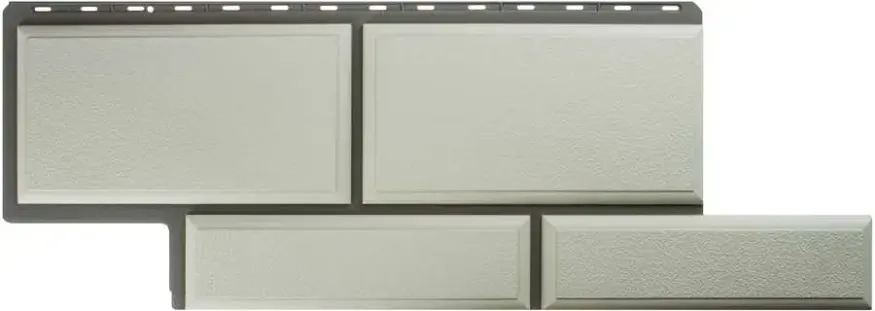 Фасадная панель Альта-Профиль Флорентийский камень Белый купить в Нижнем Новгороде