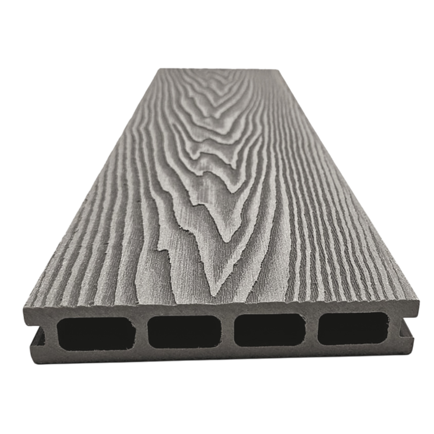 Террасная доска ДПК NanoWood 3D Double Серый купить в Нижнем Новгороде