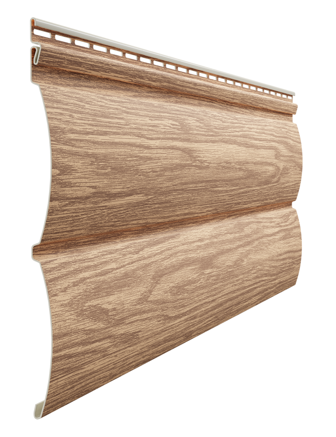 Виниловый сайдинг Docke, Монреаль Блок-Хаус D4.7T, Рябина купить в Нижнем Новгороде