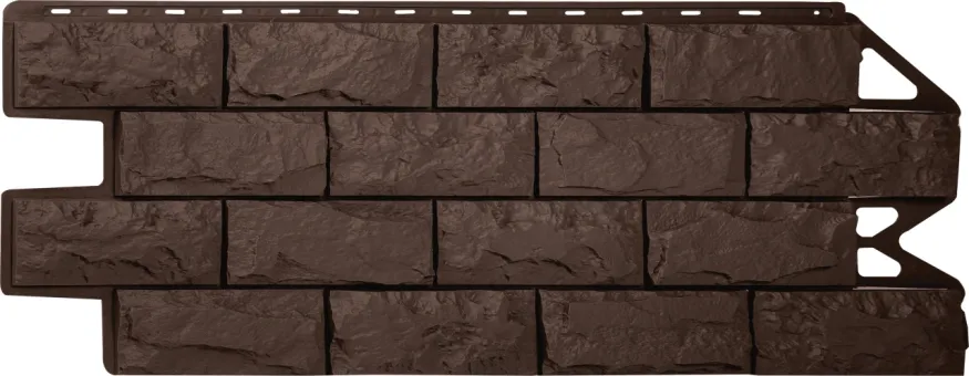 Фасадная панель Альта-Профиль, Фагот ЭКО, Коричневый купить в Нижнем Новгороде