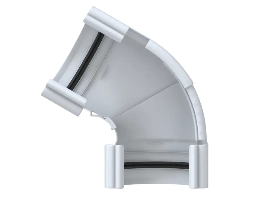 Угол желоба 120-145°, Альта-профиль, Элит Белый купить в Нижнем Новгороде