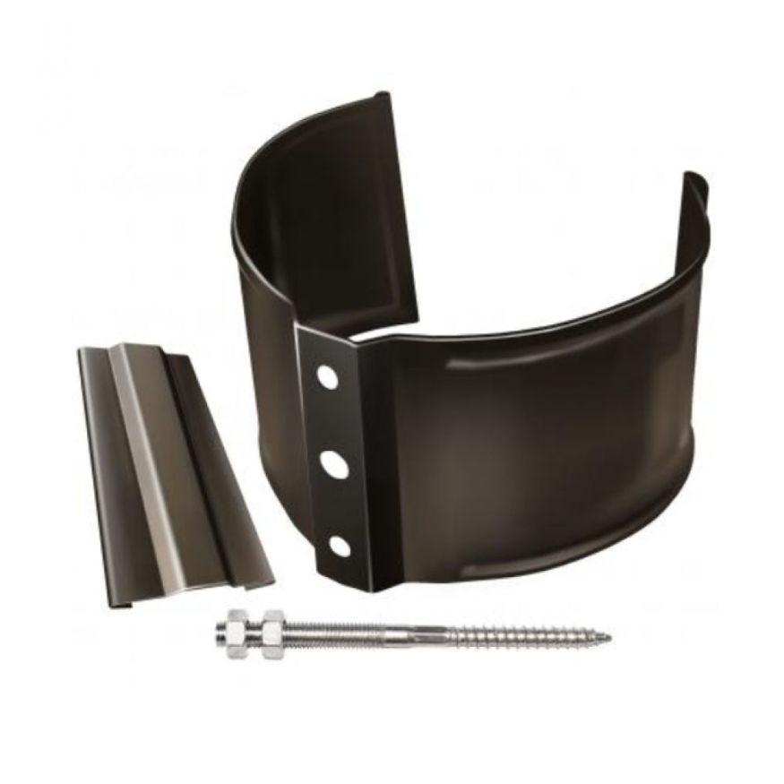 Кронштейн для трубы на кирпич, Grand Line, коричневый (RR 32) купить в Нижнем Новгороде