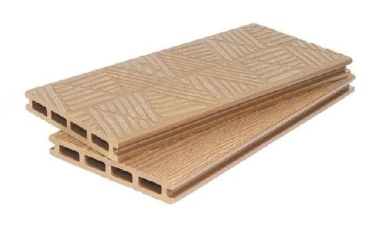 Террасная доска ДПК POLIVAN GROUP 3D+3D NEW пустотелая двухсторонняя DENPASAR Цвет: Песочный купить в Нижнем Новгороде