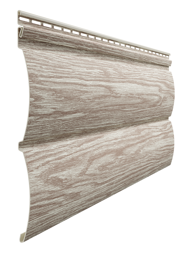 Виниловый сайдинг Docke, Монреаль Блок-Хаус D4.7T, Орех купить в Нижнем Новгороде