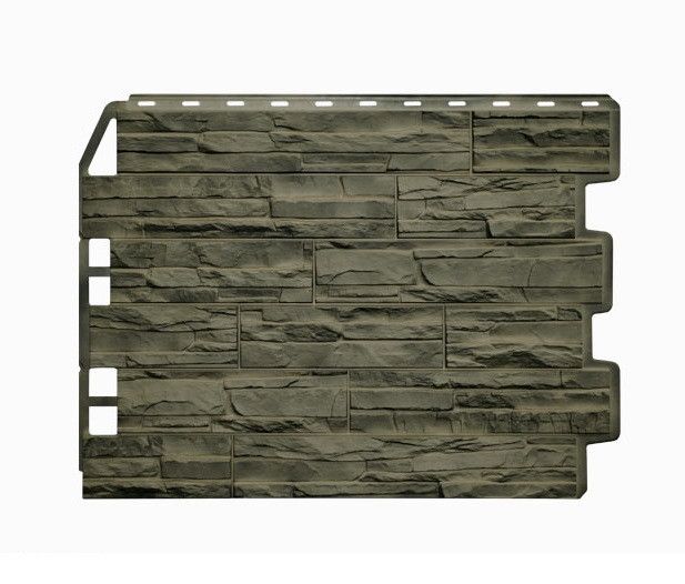 Фасадная панель Fineber, Скол 3D, Цвет Дымчатый купить в Нижнем Новгороде