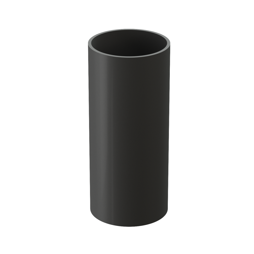 Водосточная труба Docke Lux, графитовая, 1 м купить в Нижнем Новгороде