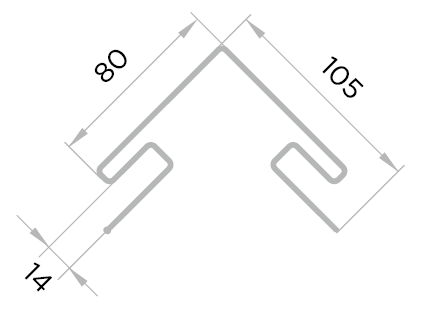 Наружный угол FineBer, BrickHouse, Коричневый купить в Нижнем Новгороде