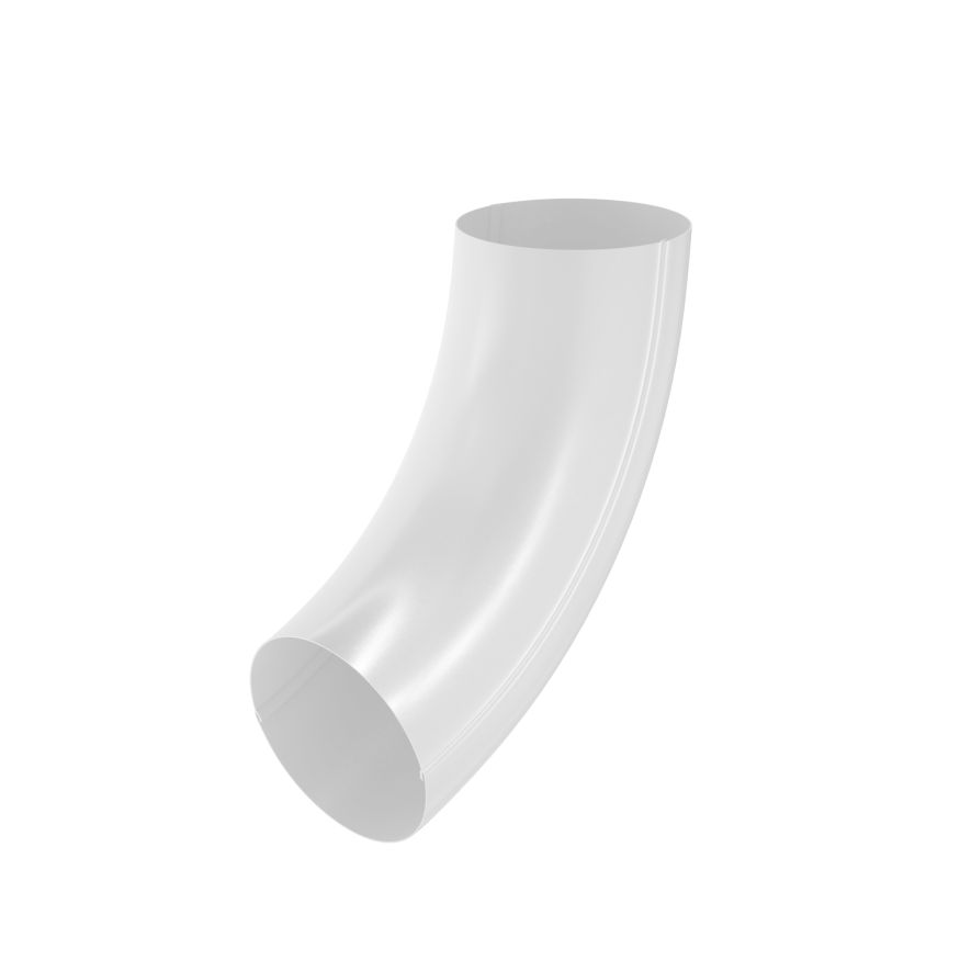 Колено универсальное Aquasystem, PU MATT, RAL 9003 Белый 125/90 купить в Нижнем Новгороде