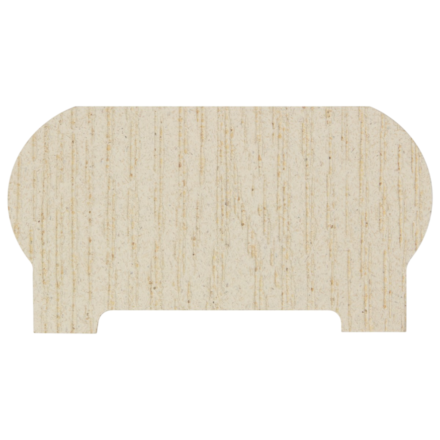 Заглушка торцевая для перил из ДПК Faynag Слоновая кость 95х50 мм купить в Нижнем Новгороде