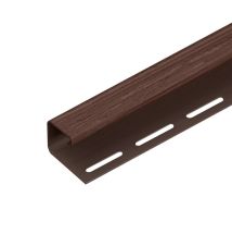 J-профиль Tecos Lux, цвет Итальянский орех.