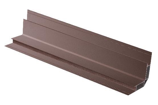 Внутренний угловой элемент, алюминиевый, коричневый. купить в Нижнем Новгороде