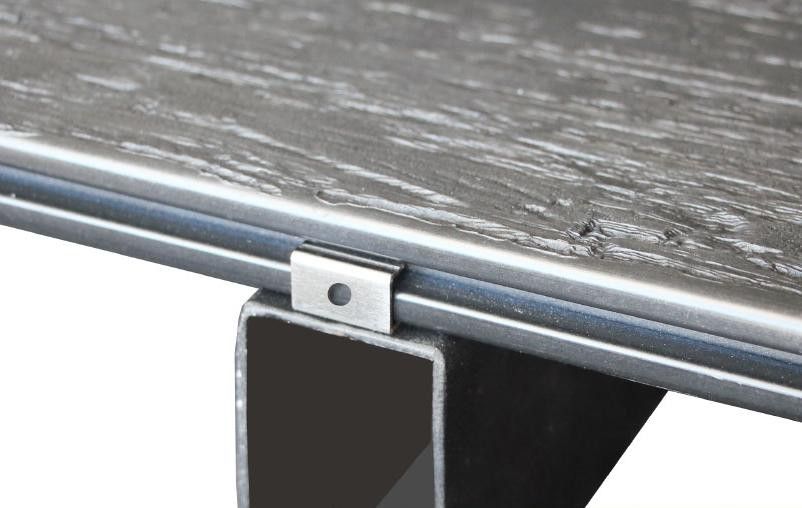 Кляймер стартовый KRONEX № 7 для металлического каркаса и ДПК лаг (упаковка 10 шт) купить в Нижнем Новгороде