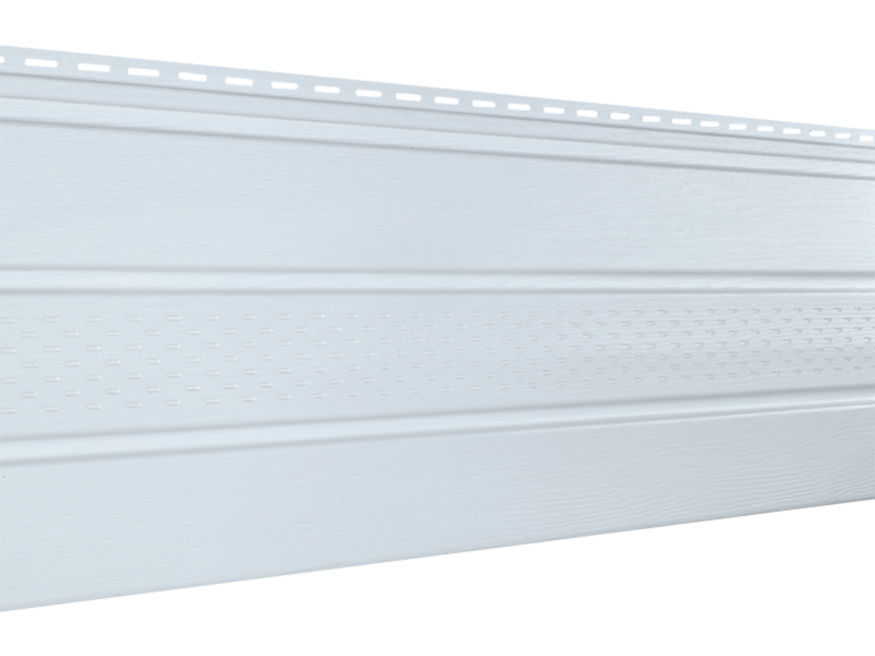 Классический софит Ю-пласт, Белый (с частичной перфорацией) купить в Нижнем Новгороде