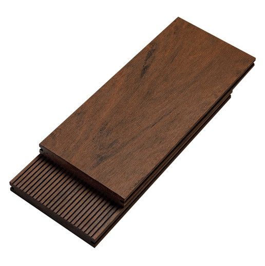 Террасная доска Bruggan Multicolor Полнотелая 160мм Кедр из ДПК купить в Нижнем Новгороде