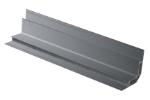 Внутренний угловой элемент из алюминия, серый.