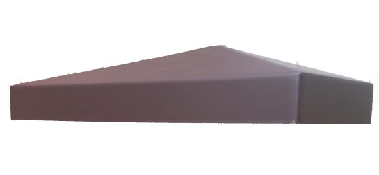 Коричневая крышка для столба купить в Нижнем Новгороде