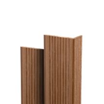 Угол торцевой Ecodecking Некст Бронза