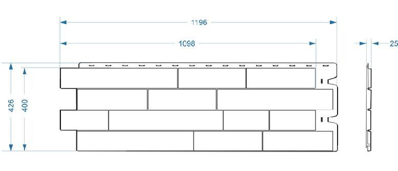 Фасадная панель Docke Алтай Корица купить в Нижнем Новгороде