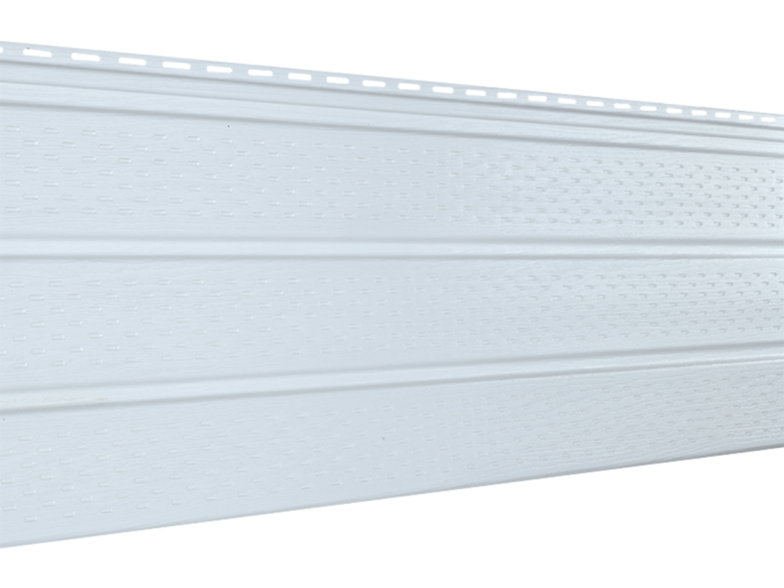 Классический софит Ю-пласт, Белый (с полной перфорацией) купить в Нижнем Новгороде