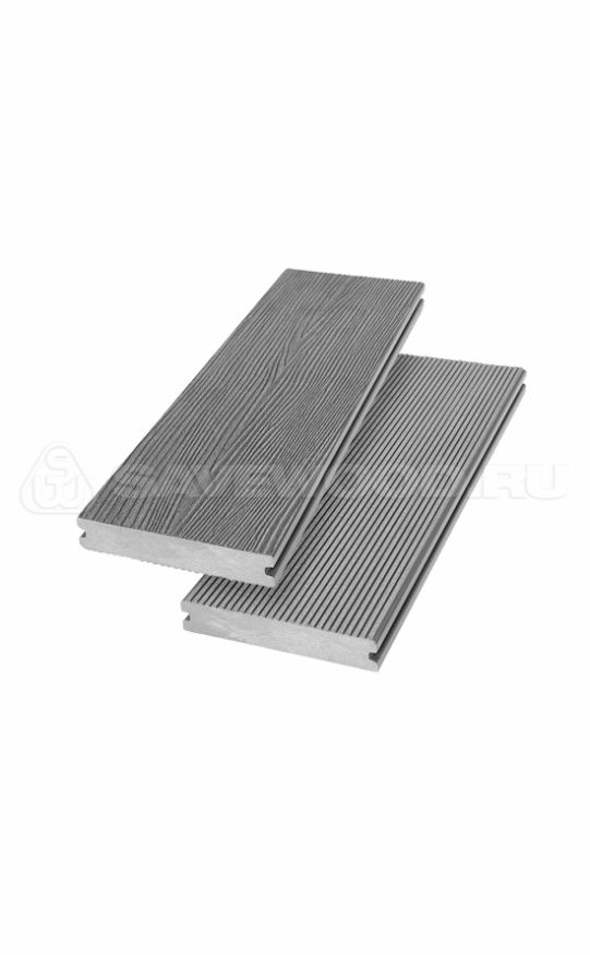 Террасная доска ДПК SaveWood, SW Abies (R), Пепельный купить в Нижнем Новгороде