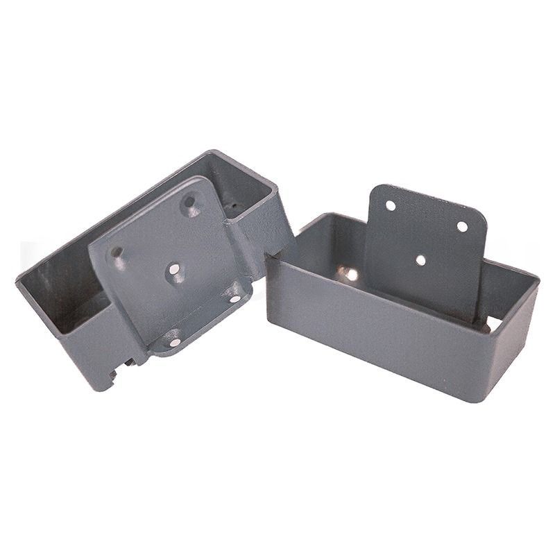 Крепление перил прямое алюминиевое GardenParkett, Серый купить в Нижнем Новгороде