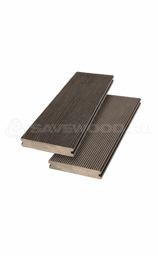 Террасная доска ДПК SaveWood, SW Abies (R), Темно-коричневый купить в Нижнем Новгороде