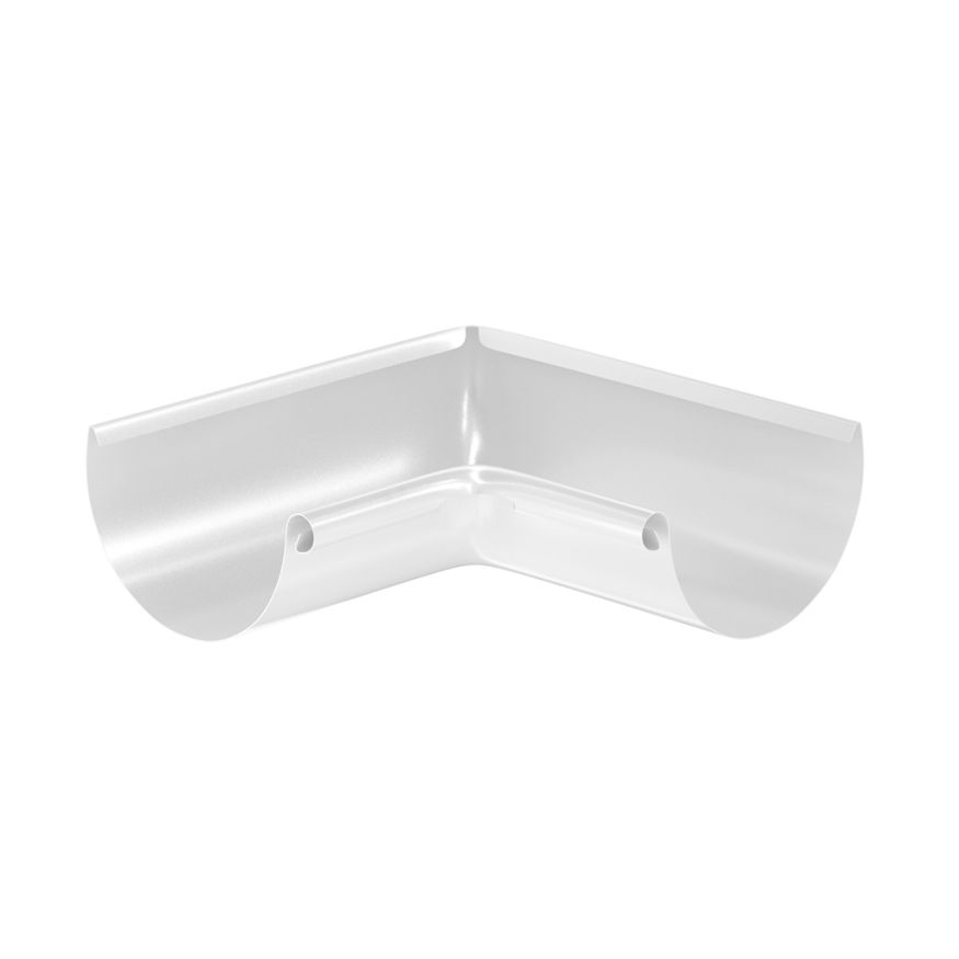 Угол желоба внутренний Aquasystem, PU MATT, RAL 9003 Белый 125/90 купить в Нижнем Новгороде