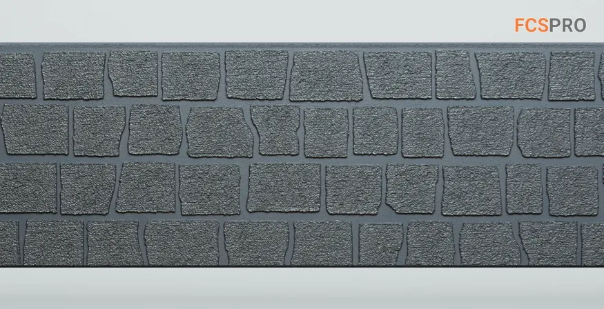 Фиброцементные панели FCS Simple АА2 (под камень) купить в Нижнем Новгороде