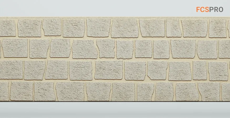 Фиброцементные панели FCS Simple АА2 (под камень) купить в Нижнем Новгороде