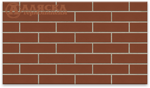 Фасадные термопанели Аляска серия Элевация 07. Rot glatt купить в Нижнем Новгороде
