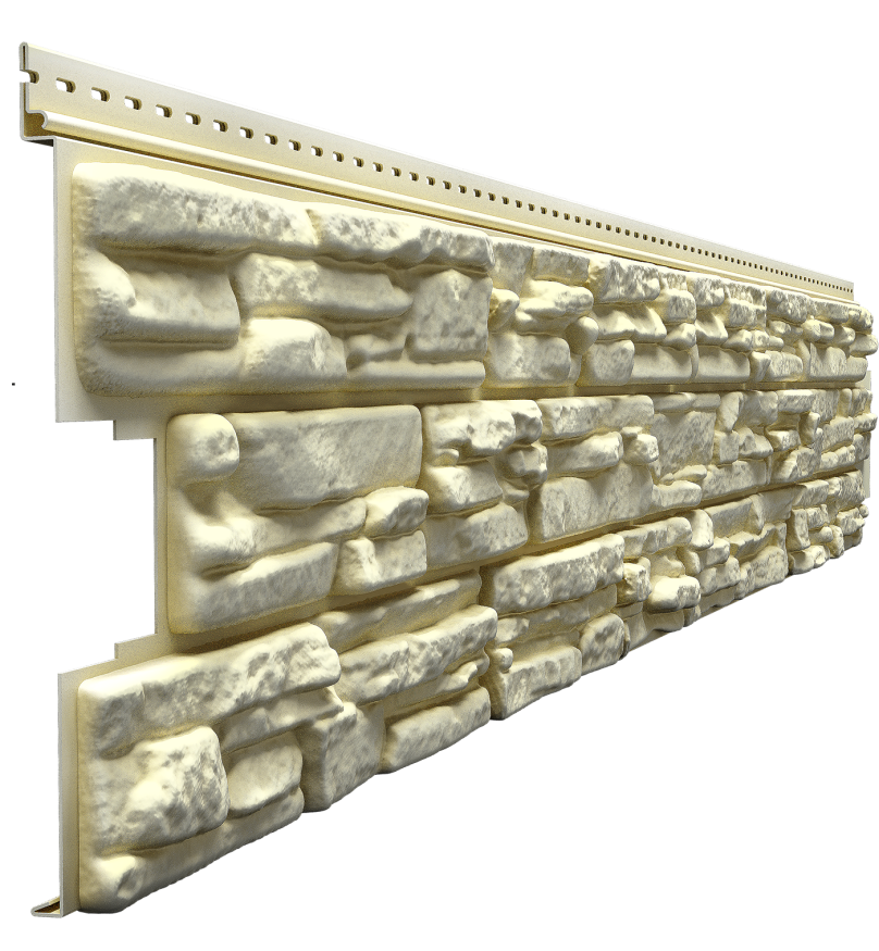 Виниловый сайдинг Docke, Rocky, Кешью купить в Нижнем Новгороде