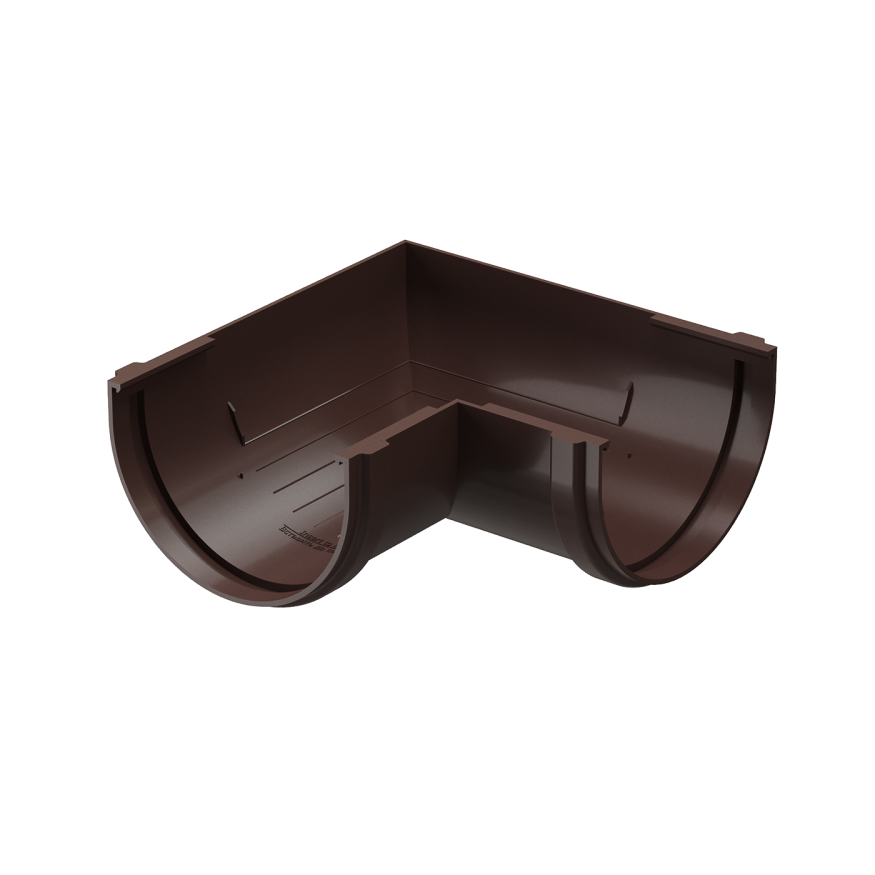 Угол желоба универсальный 90°, Docke Standard, Цвет: тёмно-коричневый купить в Нижнем Новгороде