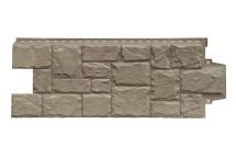 Фасадная панель Grand Line, Крупный Камень Design Plus, Цвет Какао