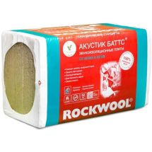 Утеплитель Акустик Баттс 50X600X1000 Rockwool