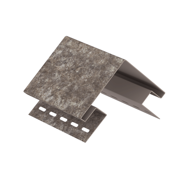 Наружный угол Ю-Пласт, Стоун-хаус Кварцит, Коричневый купить в Нижнем Новгороде
