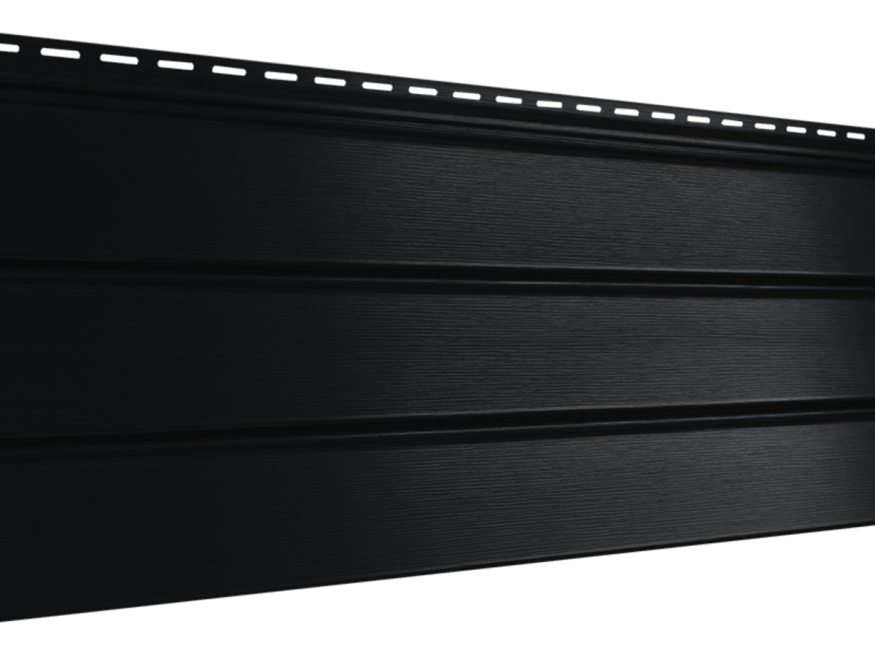 Софит PRO классический Ю-пласт, Черный (без перфорации) купить в Нижнем Новгороде