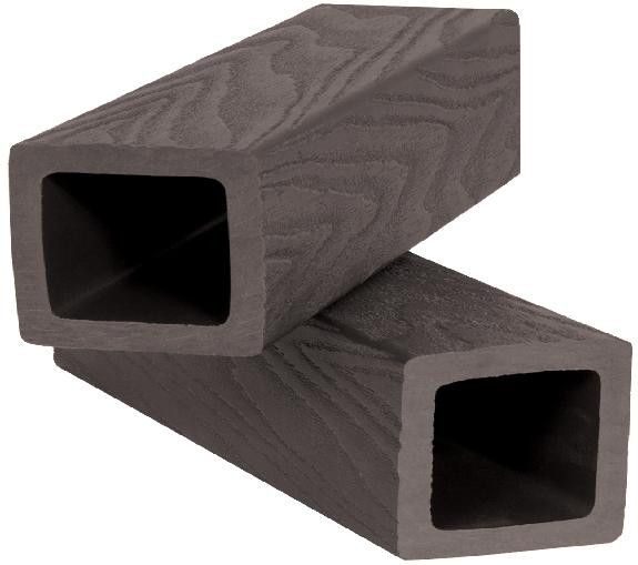 Балясина из ДПК Polivan SINGARAJA с 3D текстурой дерева, цвет темно-коричневый. купить в Нижнем Новгороде