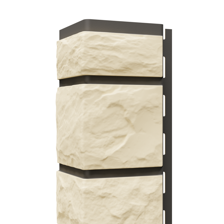 Наружный угол Доломит, Коллекция Брусчатка Доломит, Бежевый купить в Нижнем Новгороде