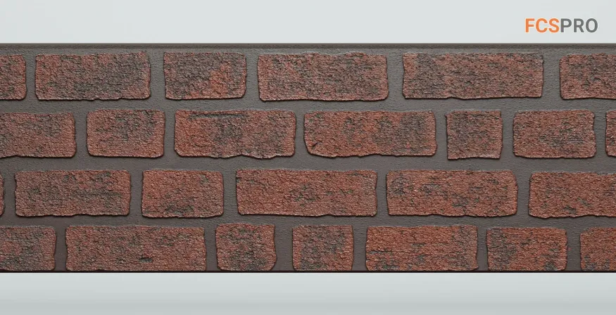 Фиброцементные панели FCS Simple АА4 (под кирпич) купить в Нижнем Новгороде