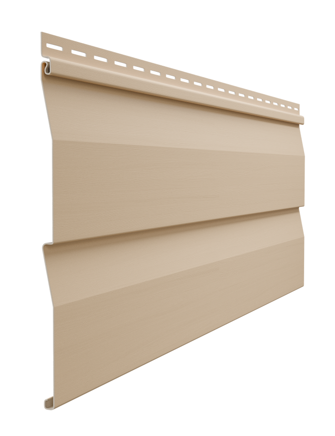 Виниловый сайдинг Docke, Корабельный брус D4.5D STANDARD, Крем-брюле купить в Нижнем Новгороде